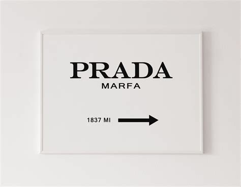 cheap prada decorative sign|prada marfa gossip girl.